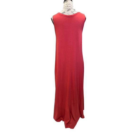 Zara Basic Collection Red Sleeveless Maxi Dress NWOT - Picture 7 of 7